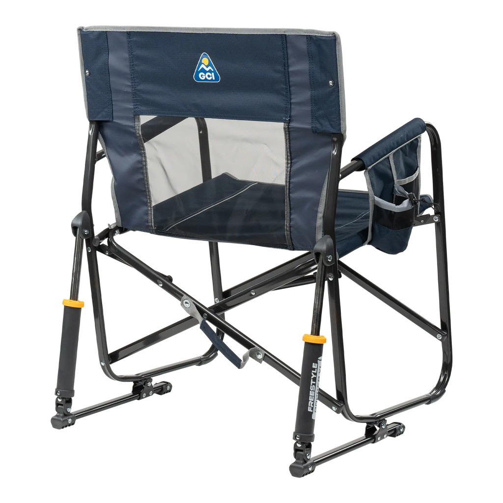 Smooth Motion Freestyle Rocker XL - Choice 552 - Heavy-Duty Kickback Rocker with Beverage Holder Detail