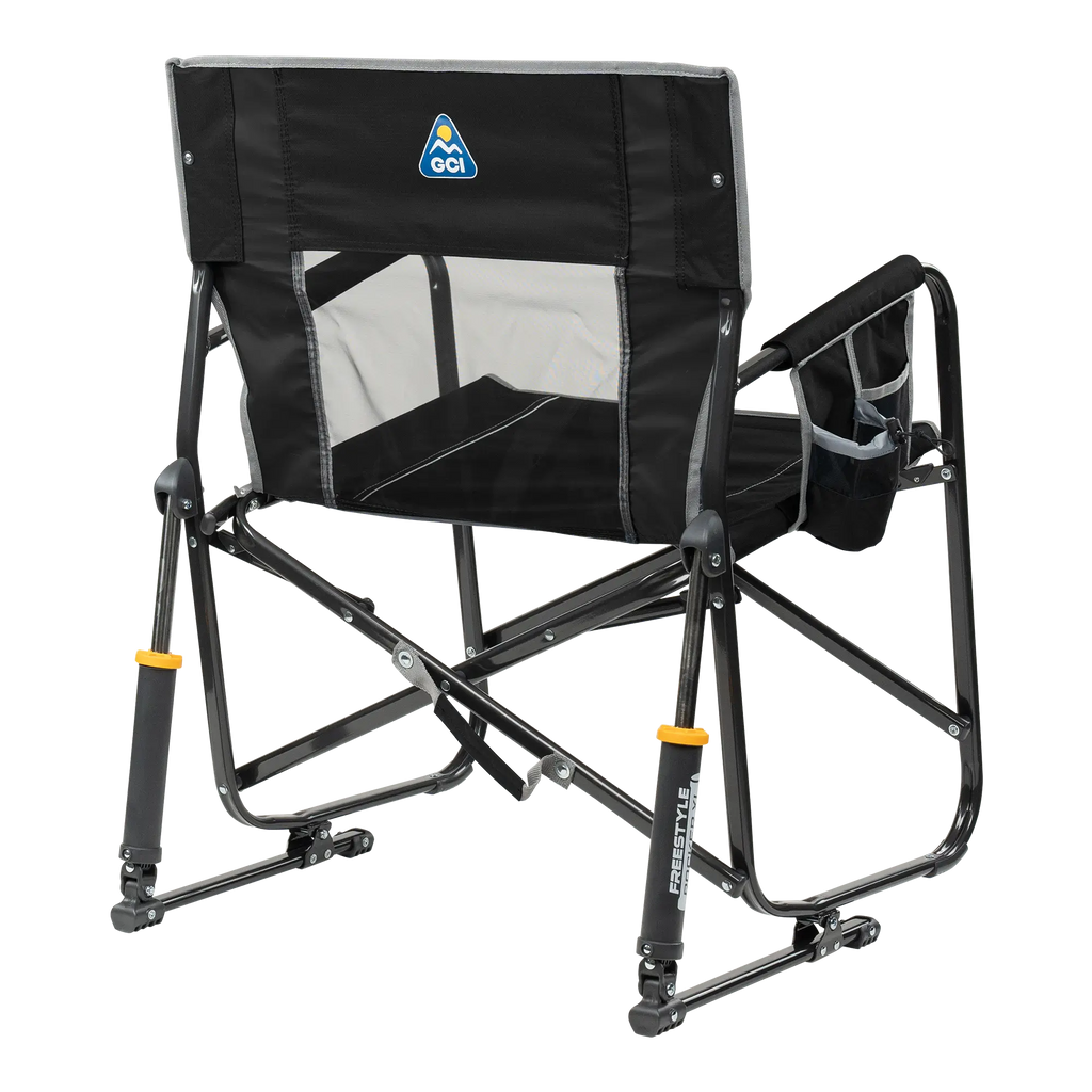 Smooth Motion Freestyle Rocker XL - Choice 552 - Heavy-Duty Kickback Rocker with Beverage Holder Detail