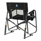 Smooth Motion Freestyle Rocker XL - Choice 552 - Heavy-Duty Kickback Rocker with Beverage Holder Detail