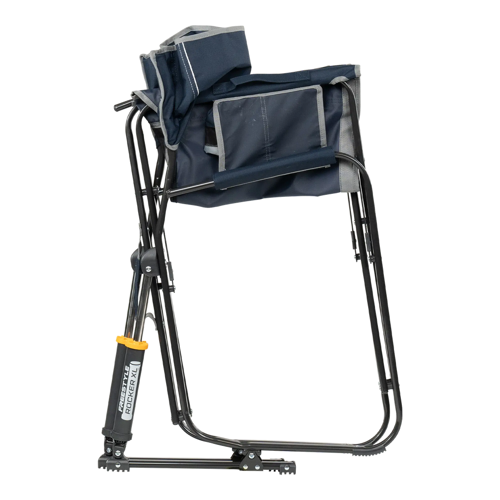 Smooth Motion Freestyle Rocker XL - Choice 552 - Heavy-Duty Kickback Rocker with Beverage Holder Detail