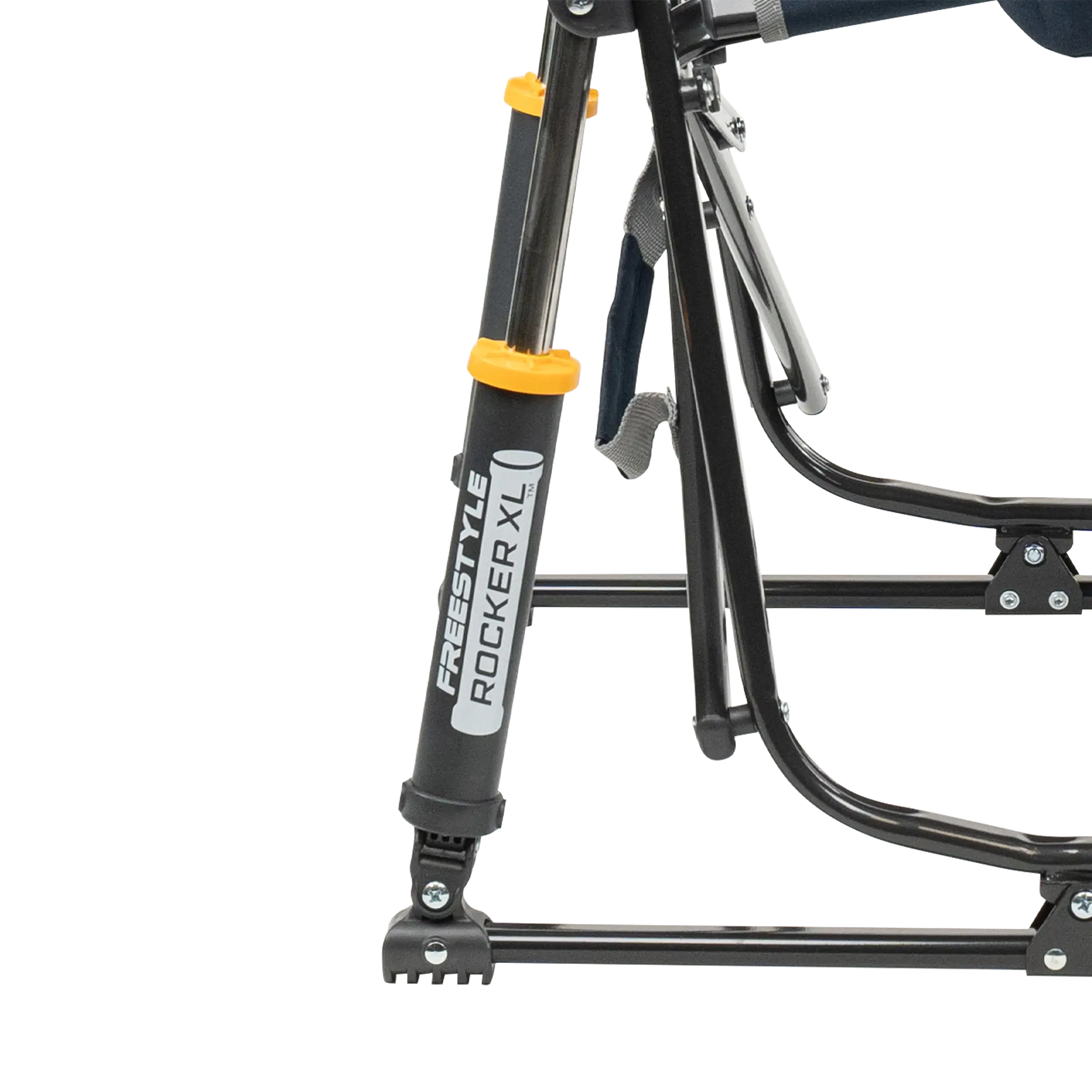 Smooth Motion Freestyle Rocker XL - Choice 552 - Heavy-Duty Kickback Rocker with Beverage Holder Detail