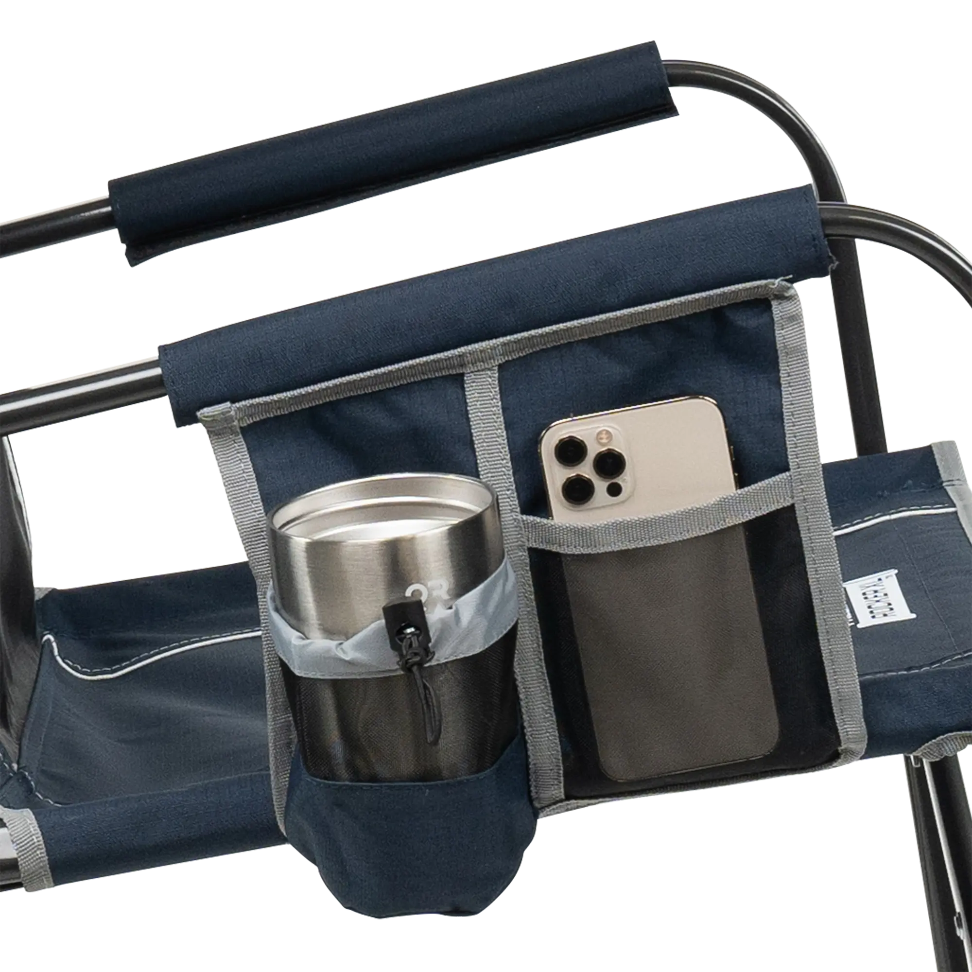 Smooth Motion Freestyle Rocker XL - Choice 552 - Heavy-Duty Kickback Rocker with Beverage Holder Detail