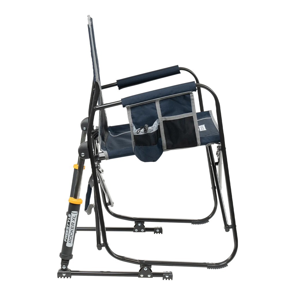 Smooth Motion Freestyle Rocker XL - Choice 552 - Heavy-Duty Kickback Rocker with Beverage Holder Detail