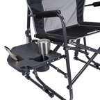 Patented Spring-Action Freestyle Rocker XL with Side Table - Choice 836 - Freestyle Rocker Portable Outdoor Folding Chair Detail