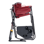 Patented Spring-Action Freestyle Rocker XL with Side Table - Choice 836 - Freestyle Rocker Portable Outdoor Folding Chair Detail