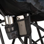 Premium All-Weather Puff Rocker - Choice 731 - RoadTrip Rocker Smooth Motion Camp Chair Detail