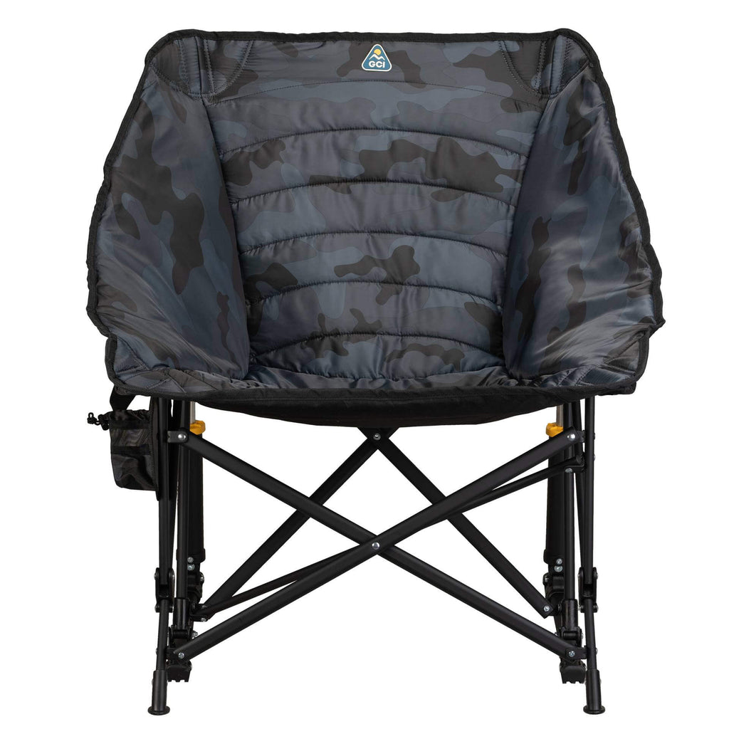 Premium All-Weather Puff Rocker - Choice 731 - RoadTrip Rocker Smooth Motion Camp Chair Detail