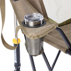 Heavy-Duty Freestyle Comfort Pro Rocker XL - Choice 107 - Patented Spring-Action Rocking Chair for Camping Detail