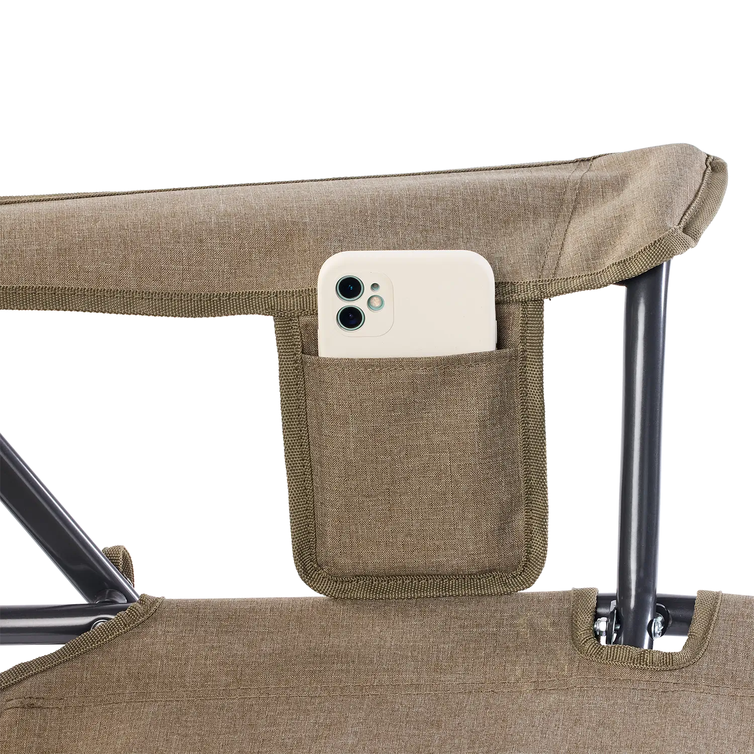 Heavy-Duty Freestyle Comfort Pro Rocker XL - Choice 107 - Patented Spring-Action Rocking Chair for Camping Detail