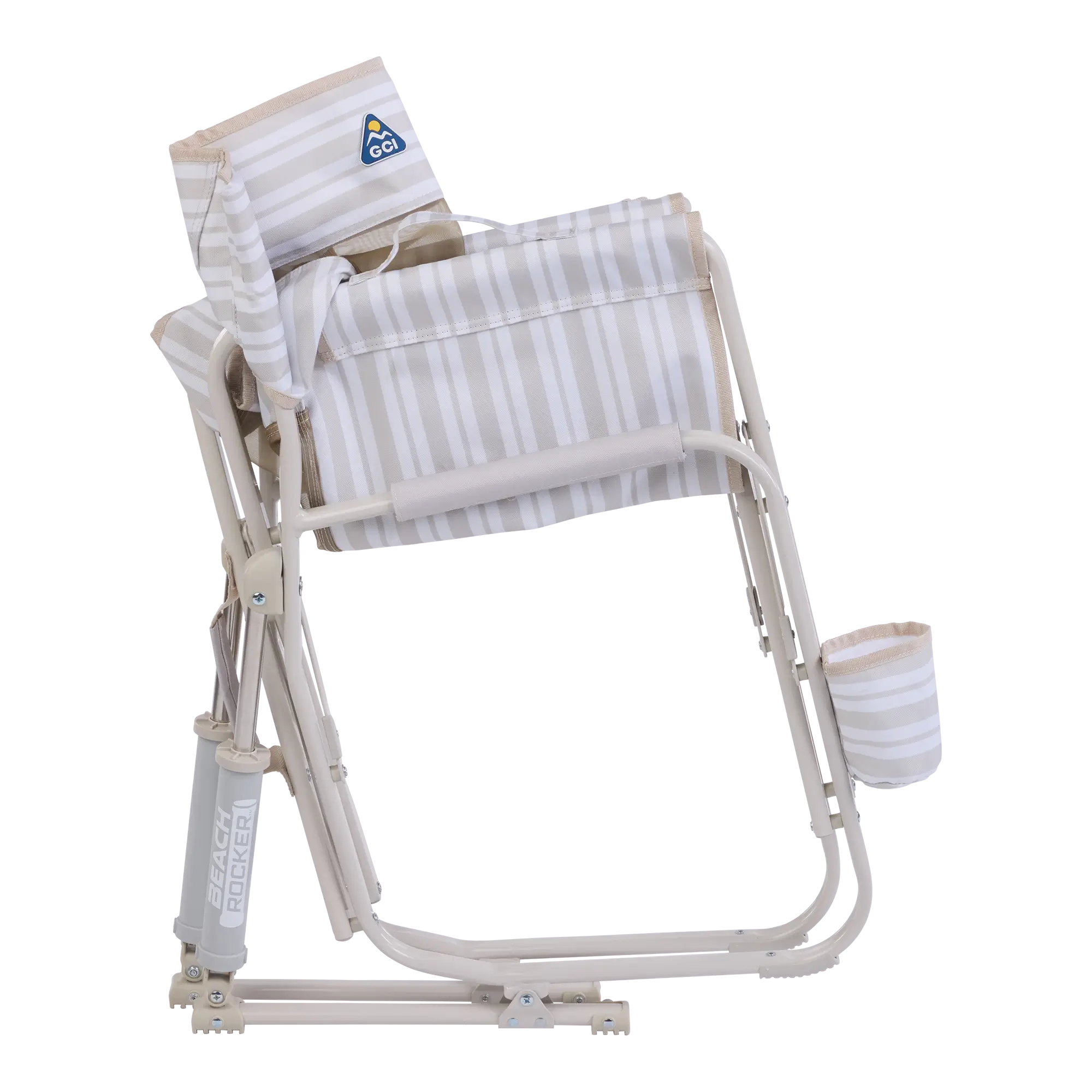 Smooth Motion Beach Rocker - Choice 712 - Freestyle Rocker Portable Outdoor Folding Chair Detail