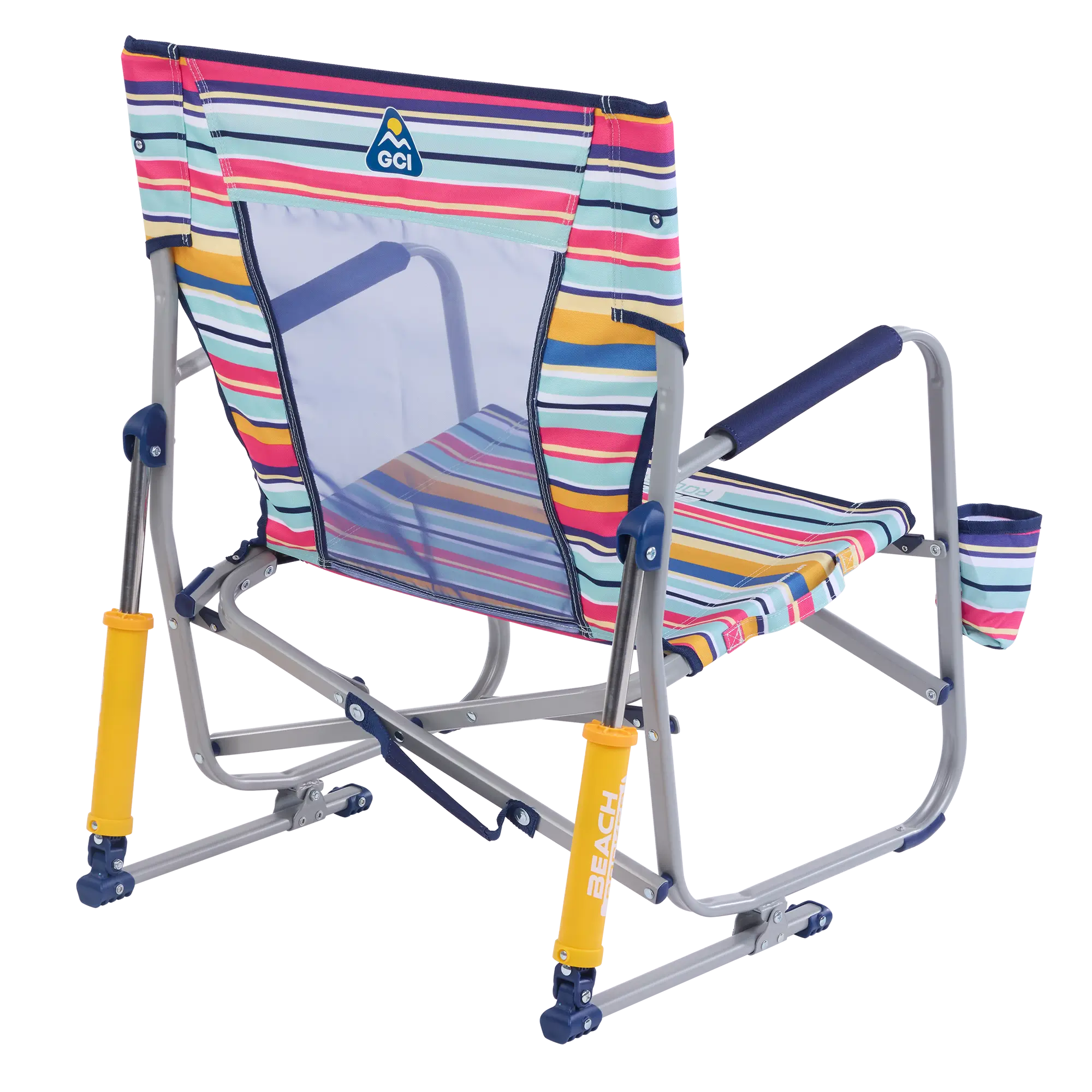 Smooth Motion Beach Rocker - Choice 712 - Freestyle Rocker Portable Outdoor Folding Chair Detail