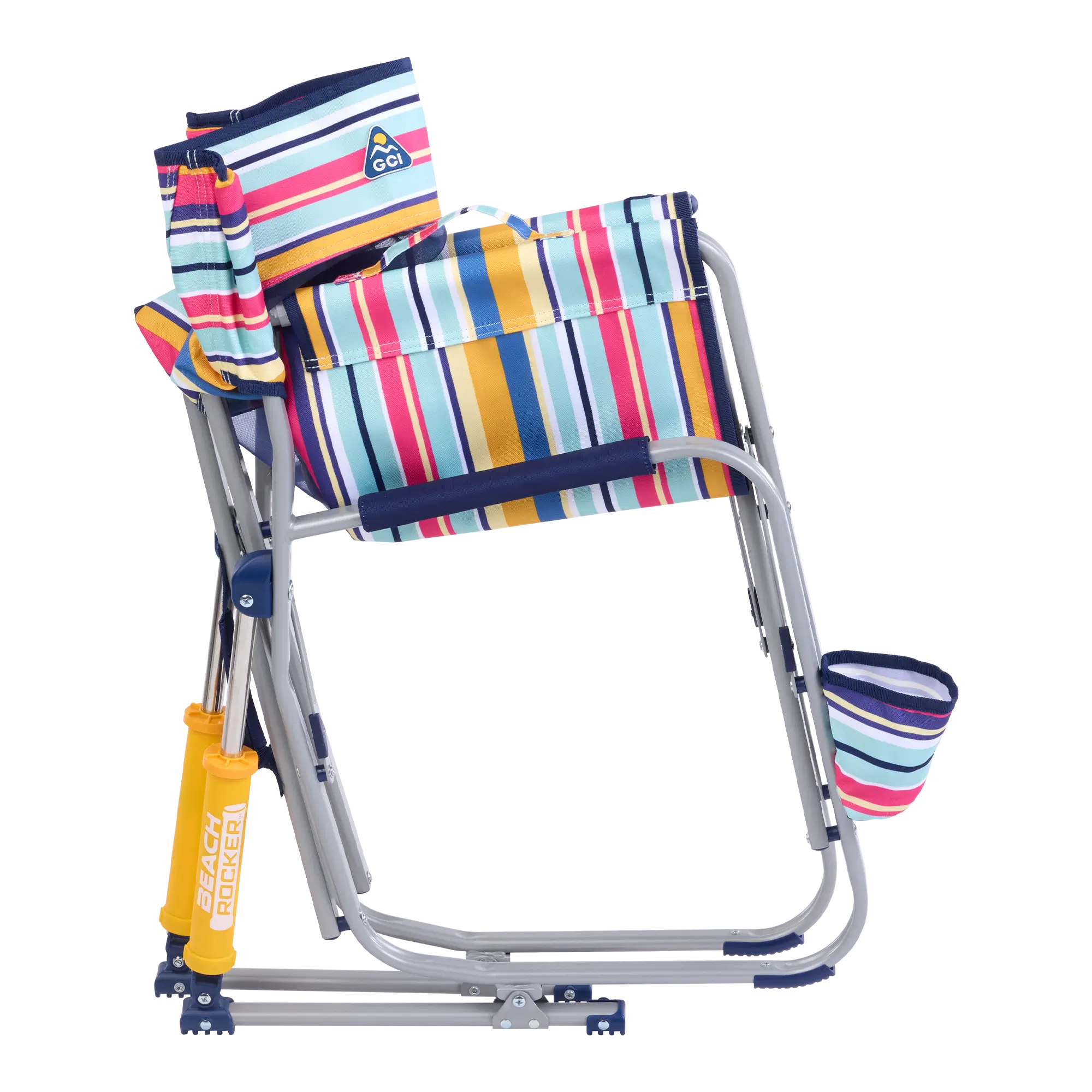 Smooth Motion Beach Rocker - Choice 712 - Freestyle Rocker Portable Outdoor Folding Chair Detail