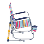 Smooth Motion Beach Rocker - Choice 712 - Freestyle Rocker Portable Outdoor Folding Chair Detail