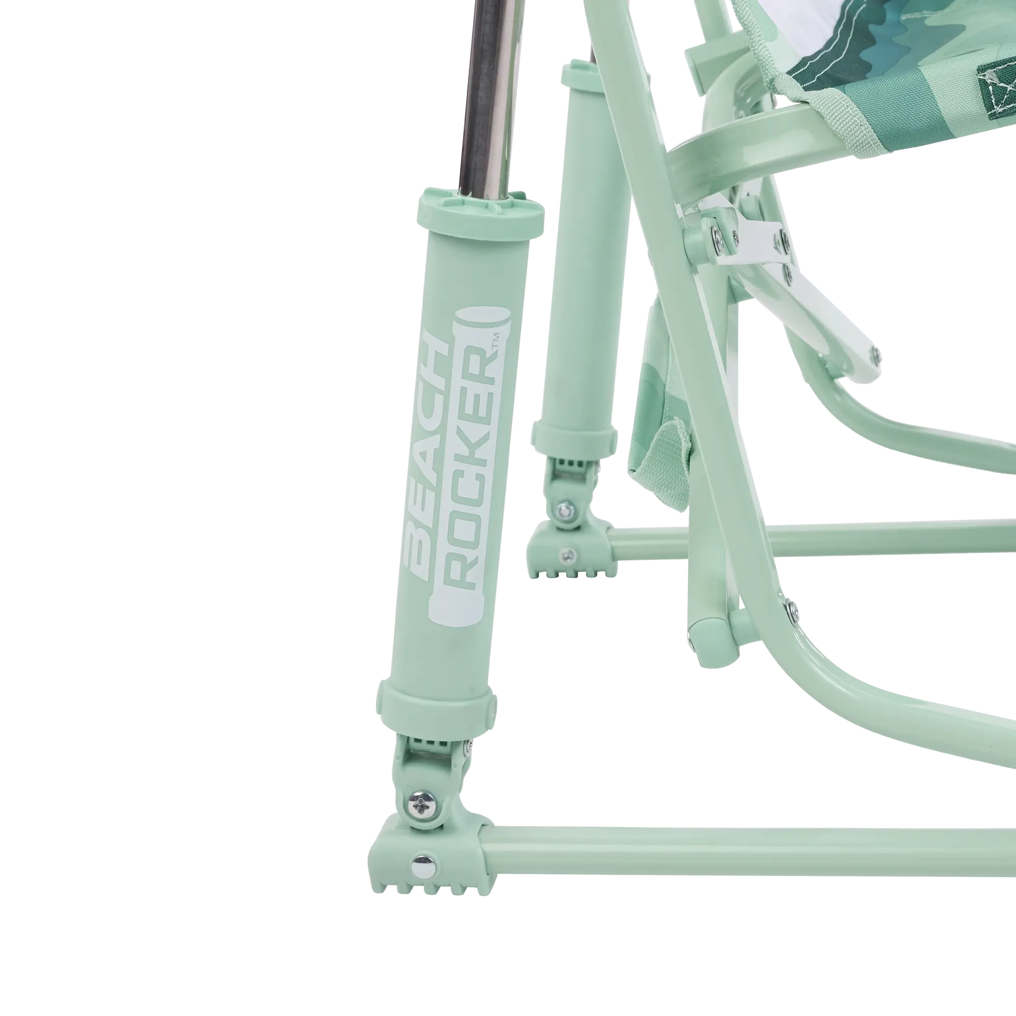 Smooth Motion Beach Rocker - Choice 712 - Freestyle Rocker Portable Outdoor Folding Chair Detail