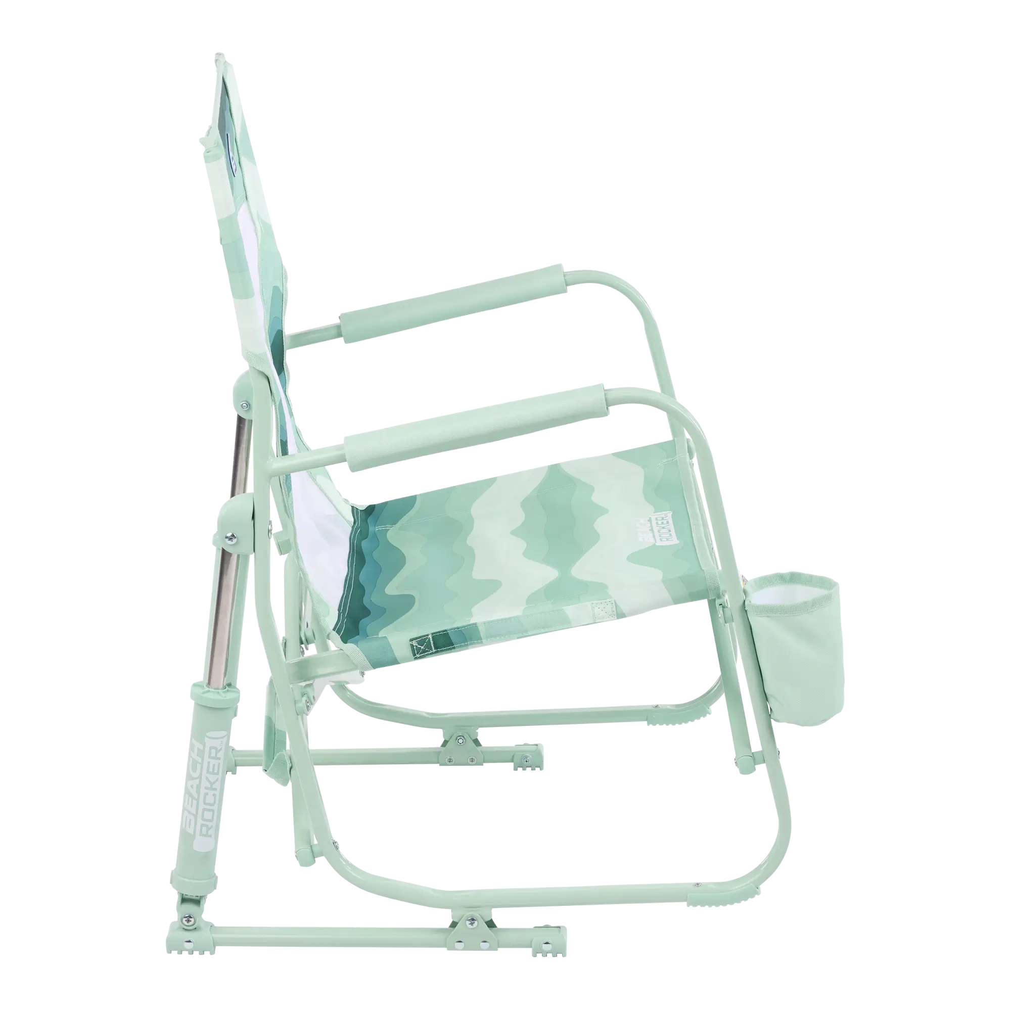 Smooth Motion Beach Rocker - Choice 712 - Freestyle Rocker Portable Outdoor Folding Chair Detail
