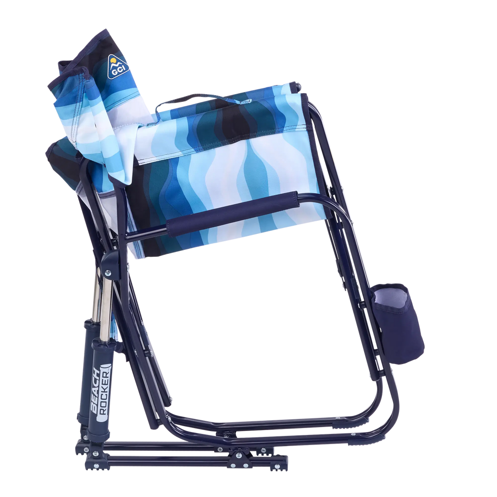 Smooth Motion Beach Rocker - Choice 712 - Freestyle Rocker Portable Outdoor Folding Chair Detail