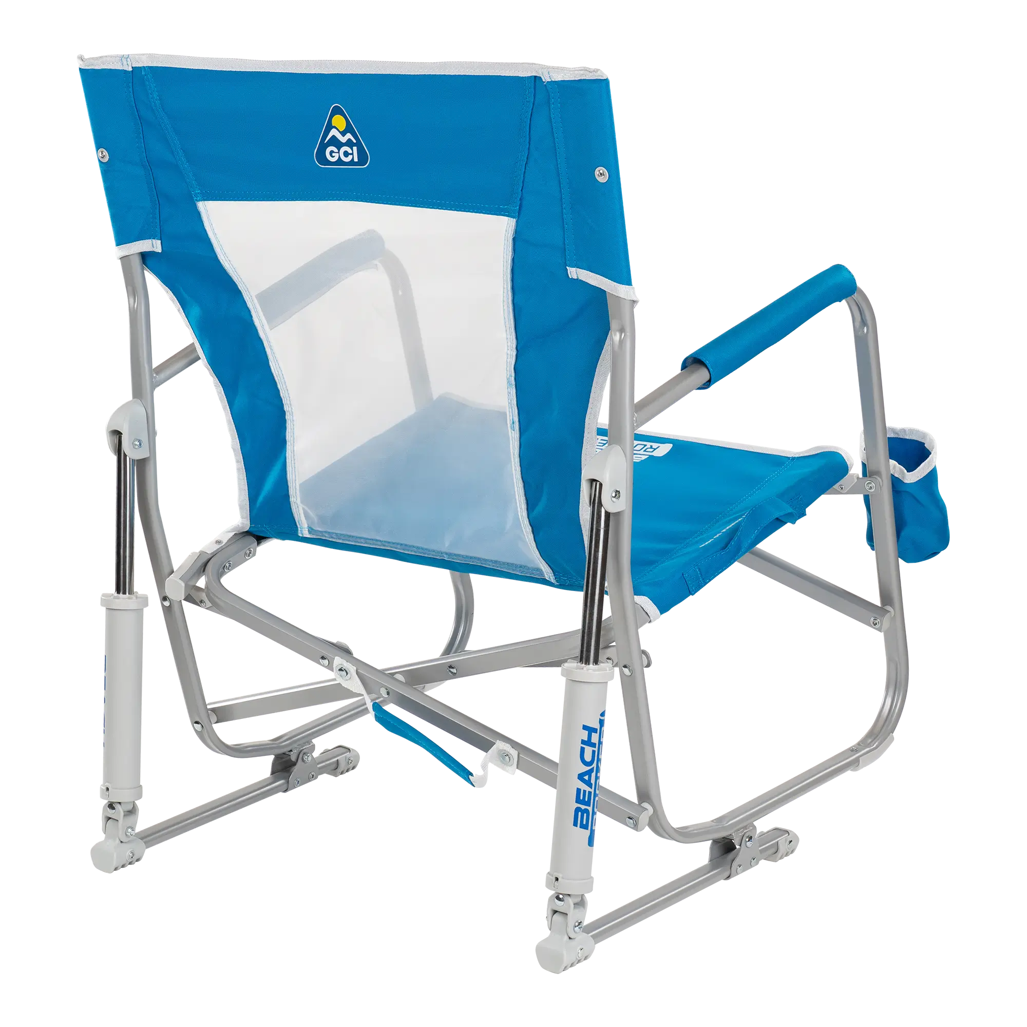 Smooth Motion Beach Rocker - Choice 712 - Freestyle Rocker Portable Outdoor Folding Chair Detail