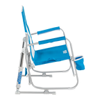 Smooth Motion Beach Rocker - Choice 712 - Freestyle Rocker Portable Outdoor Folding Chair Detail