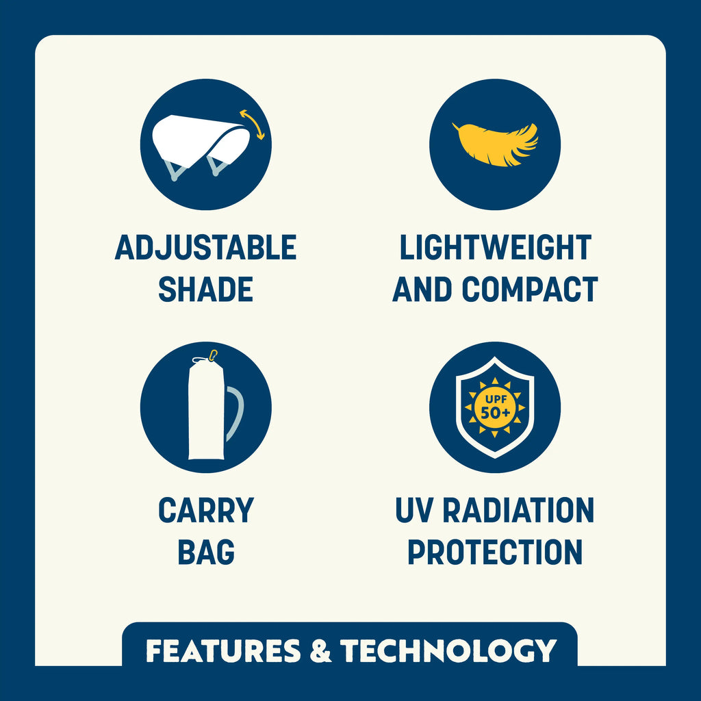 Portable Canopy SunShade Accessory - Choice 361 - SunShade Canopy for Beach & Camping Detail