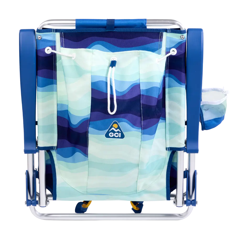 Backpack Travel Backpack Beach Chair - Choice 709 - Portable Heavy-Duty Low Boy Chair for Ocean Side Detail