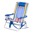 Backpack Travel Backpack Beach Chair - Choice 709 - Portable Heavy-Duty Low Boy Chair for Ocean Side Detail