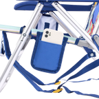 Backpack Travel Backpack Beach Chair - Choice 709 - Portable Heavy-Duty Low Boy Chair for Ocean Side Detail