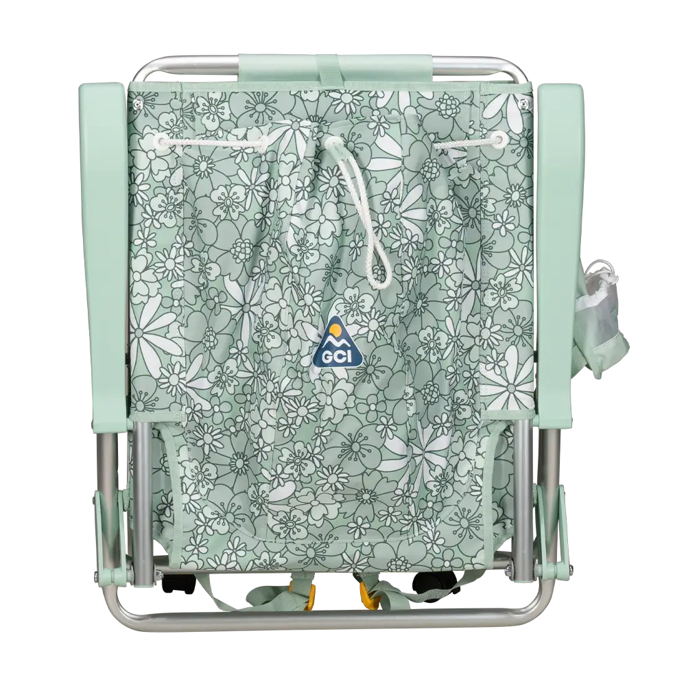 Backpack Travel Backpack Beach Chair - Choice 709 - Portable Heavy-Duty Low Boy Chair for Ocean Side Detail