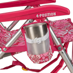 Backpack Travel Backpack Beach Chair - Choice 709 - Portable Heavy-Duty Low Boy Chair for Ocean Side Detail