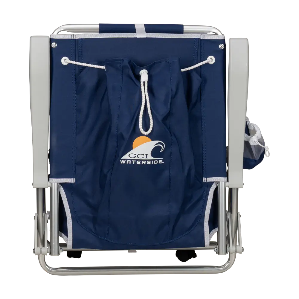 Backpack Travel Backpack Beach Chair - Choice 709 - Portable Heavy-Duty Low Boy Chair for Ocean Side Detail