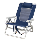 Backpack Travel Backpack Beach Chair - Choice 709 - Portable Heavy-Duty Low Boy Chair for Ocean Side Detail