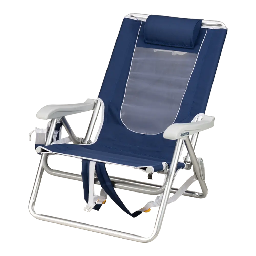 Backpack Travel Backpack Beach Chair - Choice 709 - Portable Heavy-Duty Low Boy Chair for Ocean Side Detail