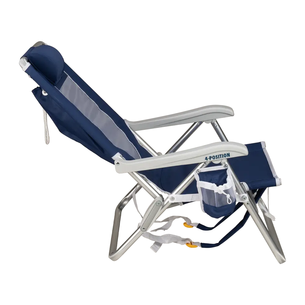 Backpack Travel Backpack Beach Chair - Choice 709 - Portable Heavy-Duty Low Boy Chair for Ocean Side Detail
