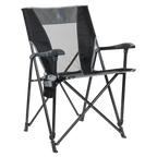 Space-Saving Pico Eazy Chair - Choice 976 - Premium Slim-Fold Compact Chair with Messenger Bag - Black