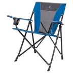 Micro-Folding Comfort Quad Chair - Choice 989 - Premium Slim-Fold Compact Chair with Messenger Bag Detail