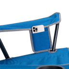 Micro-Folding Comfort Quad Chair - Choice 989 - Premium Slim-Fold Compact Chair with Messenger Bag Detail