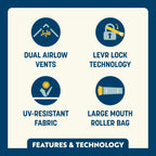 Portable Canopy LevrUp Canopy - Choice 360 - Instant Sunshade Umbrella for Tailgating Detail