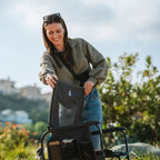 Premium All-Weather Adjustable Rocker - Choice 573 - Heavy-Duty Kickback Rocker with Beverage Holder Detail