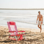 Backpack Travel Backpack Beach Chair - Choice 709 - Portable Heavy-Duty Low Boy Chair for Ocean Side Detail
