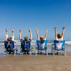 Smooth Motion Beach Rocker - Choice 712 - Freestyle Rocker Portable Outdoor Folding Chair Detail