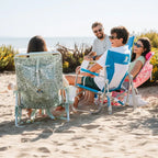 Smooth Motion Beach Rocker - Choice 712 - Freestyle Rocker Portable Outdoor Folding Chair Detail
