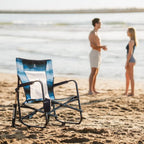 Smooth Motion Beach Rocker - Choice 712 - Freestyle Rocker Portable Outdoor Folding Chair Detail