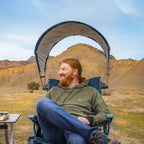 Smooth Motion BreezeRocker - Choice 504 - Freestyle Rocker Portable Outdoor Folding Chair Detail