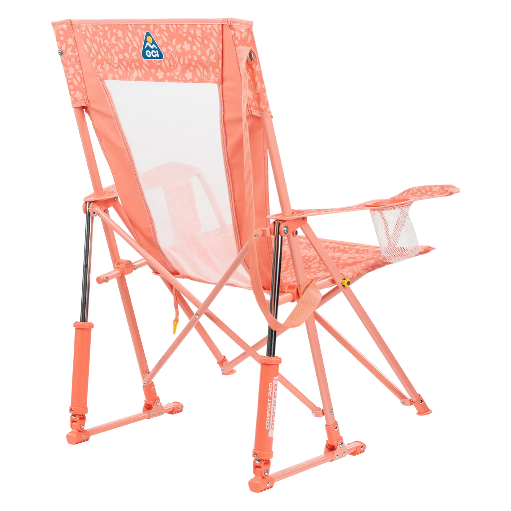 Patented Spring-Action Comfort Pro Rocker - Choice 375 - RoadTrip Rocker Smooth Motion Camp Chair Detail