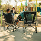 Patented Spring-Action Comfort Pro Rocker - Choice 375 - RoadTrip Rocker Smooth Motion Camp Chair Detail