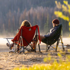 Premium All-Weather Puff Rocker - Choice 731 - RoadTrip Rocker Smooth Motion Camp Chair Detail
