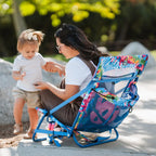 Backpack Travel Everywhere Chair 2 - Choice 656 - Multi-Position Outdoor Beach Chair with Pillow Detail