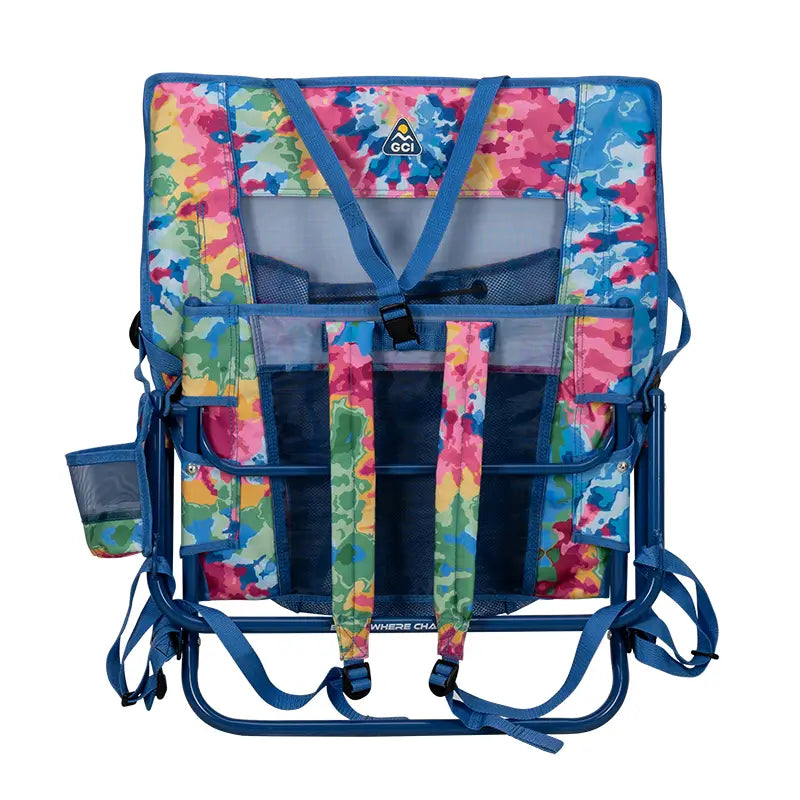 Backpack Travel Everywhere Chair 2 - Choice 656 - Multi-Position Outdoor Beach Chair with Pillow Detail