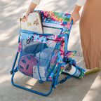 Backpack Travel Everywhere Chair 2 - Choice 656 - Multi-Position Outdoor Beach Chair with Pillow Detail