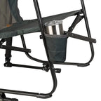 Patented Spring-Action FirePit Rocker - Choice 737 - RoadTrip Rocker Smooth Motion Camp Chair Detail