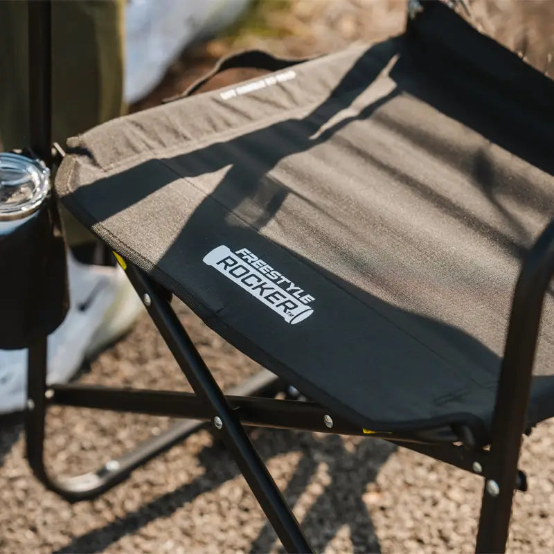 Patented Spring-Action Freestyle Rocker Elite - Choice 460 - RoadTrip Rocker Smooth Motion Camp Chair Detail